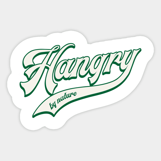 Hangry Sticker by Melonseta